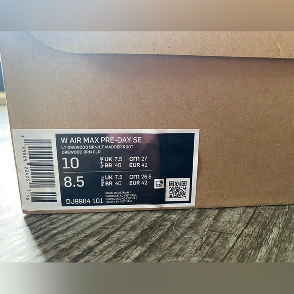 NIKE W AIR MAX PRE-DAY “Sun Club"sz 10 Pink NEW! Unisex - Picture 5 of 6